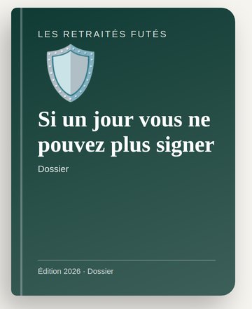 Si un jour vous ne pouvez plus signer